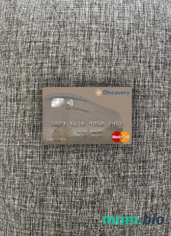 South Africa Discovery Limited wygląd zdjęcia mastercard skan PSD + zdjęcie